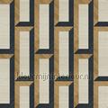 Biseau bronze black wallcovering 72723 natural materials Styles