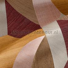 Puzzle orange ruby behang Arte natuurlijke materialen 