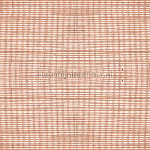 Line pink wallcovering 80709A natural materials Arte