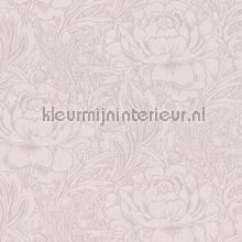 Jugendstil style flowers behang AS Creation Mata Hari 380922