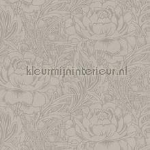 Jugendstil style flowers behaang Livingwalls Mata Hari 380923