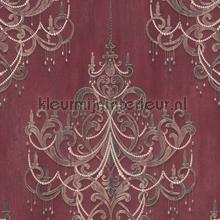 Baroque chandelier papel pintado Livingwalls Mata Hari 380963