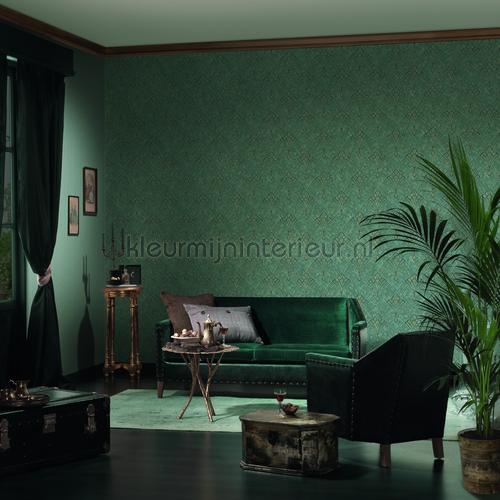 Klassieke structuur uni lichtblauw wallcovering 380985 plain colors Livingwalls