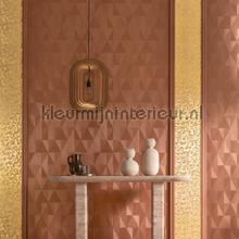Parangon cuivre wallcovering Casamance all images 