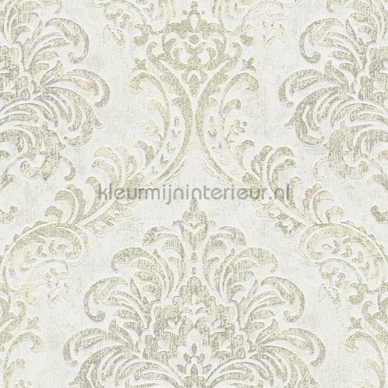 Relief damast met metallic toplaag papel pintado 391122 barroco moderno Livingwalls