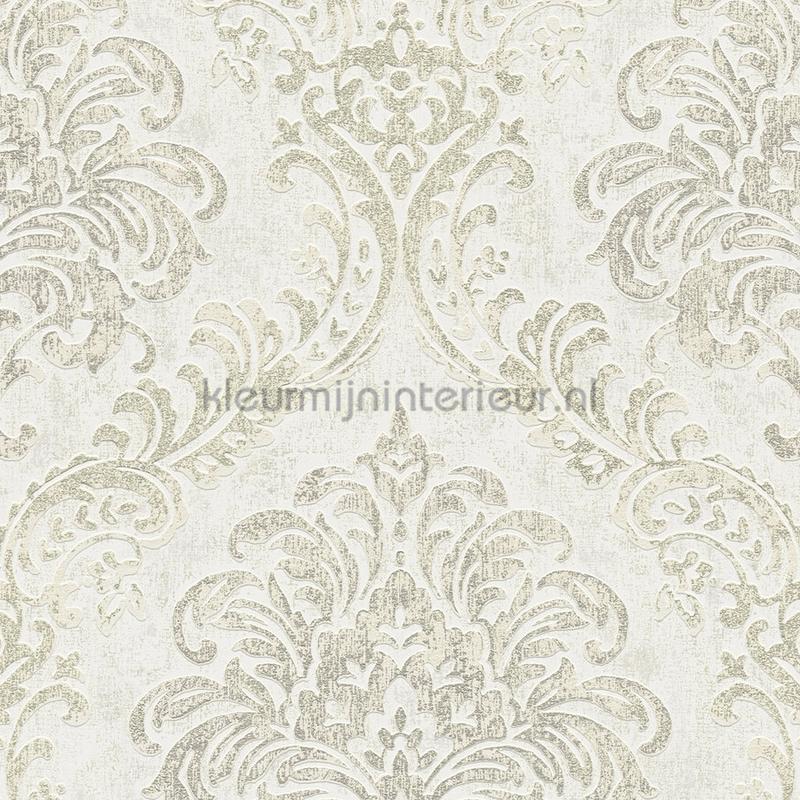 Relief damast met metallic toplaag wallcovering 391122 baroque modern Livingwalls