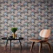 Geinspireerd door Escher vissen wallcovering AS Creation urban 