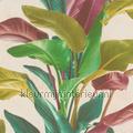 Botanische blad variatie papel de parede 37862-1 folha Motivos