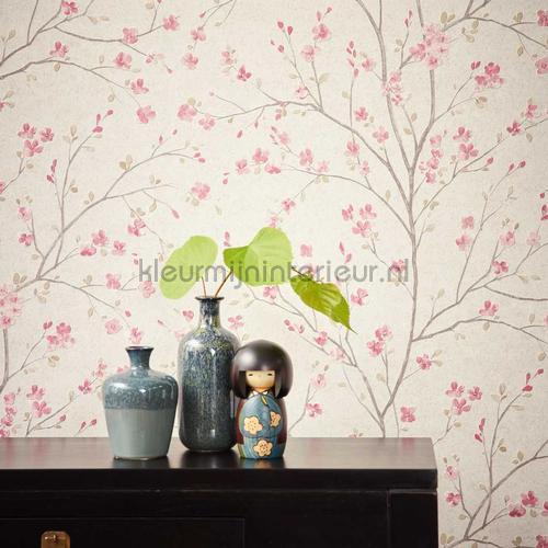 Bloesem takjes wallcovering 37912-1 girls AS Creation