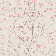 Bloesem takjes wallcovering 37912-1 girls AS Creation