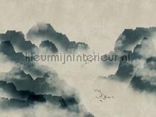 Bwewolkte bergen fototapeten Livingwalls PiP studio wallpaper 