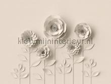 3d bloemen fototapet Livingwalls stemning 