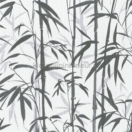 Bold bamboo wallcovering 379891 leaves AS Creation