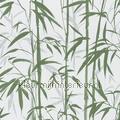 Bold bamboo wallcovering 379893 leaves Pattern