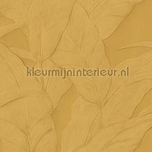 Musa gold leaf carta da parati Arte tinta unita 