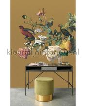 307403 Ochre wallcovering Museum Eijffinger