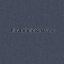 Uni structuur donker jeansblauw papel pintado Hookedonwalls rayas 