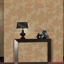 Tak met blad met soft metallic touch behaang 616-3 intrieurs Atlas Wallcoverings