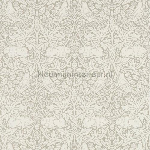 Pure brer rabbit gilver wallcovering 216532 North Wallpapers Morris and Co