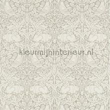 Pure brer rabbit gilver wallcovering 216532 North Wallpapers Morris and Co