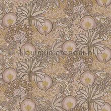 Persee vieux rose papel pintado Casamance Nuit de orient 75390814