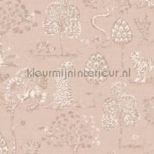 Panters en bomen wallcovering Eijffinger Oasis 317312