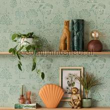 Panters en bomen wallcovering 317313 girls Eijffinger