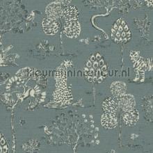 Panters en bomen wallcovering Eijffinger Oasis 317315