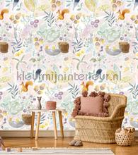Sweet garden fotomurais Behang Expresse telhas 