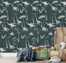 Dino toile forest papel pintado Behang Expresse Wallpaper creations 