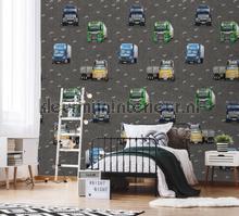 Truck life anthra fotobehang Behang Expresse kinderkamer jongens 