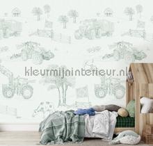 Farmlife toile green fotomurales Behang Expresse selva 