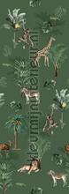 Jungle play green papel pintado Behang Expresse Wallpaper creations 