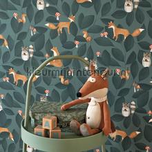 Woodland friends carta da parati Casadeco Wallpaper creations 