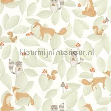 Woodland friends behang Casadeco Baby Peuter 