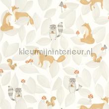 Woodland friends papel pintado Casadeco Wallpaper creations 