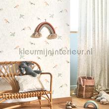 Flying bird behang Casadeco Baby Peuter 