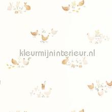 Companions of the farm behang Casadeco Baby Peuter 