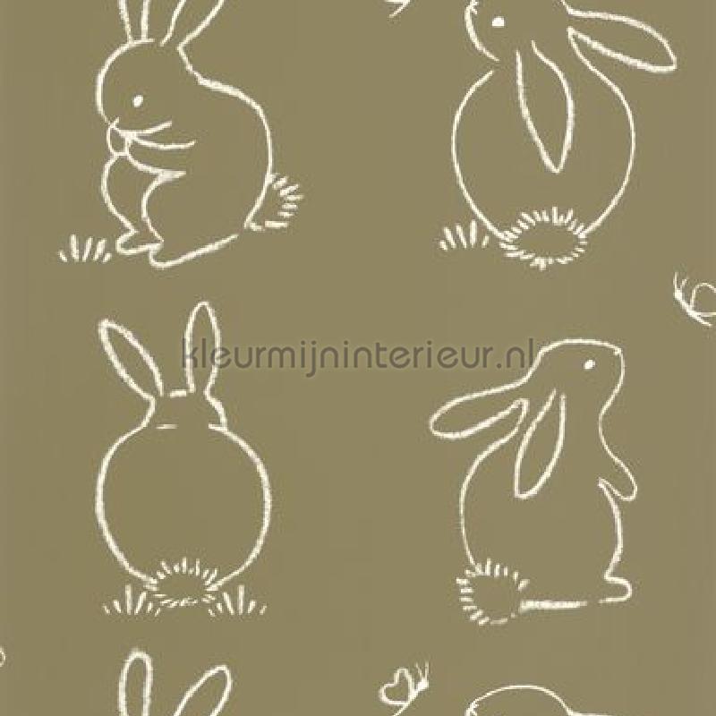 Funny bunny behang OUAT88387526 Baby - Peuter Casadeco