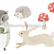 Animal forest stickerset interieurstickers Casadeco Baby Peuter 