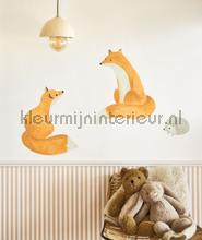 Fox stickerset interieurstickers Casadeco Baby Peuter 