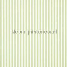 New tiger stripe Leaf Green Ivory behang Sanderson romantisch 