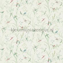 Tuileries Willow Multi papel pintado Sanderson urbano 