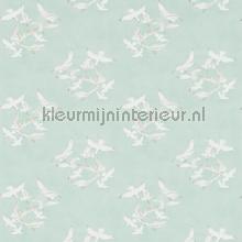 Seagulls Eau De Nil papel pintado Sanderson urbano 