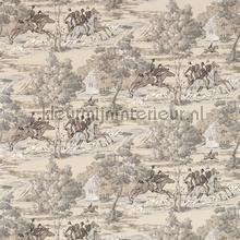 Tally ho Pearl Grey wallcovering Sanderson Vintage- Old wallpaper 