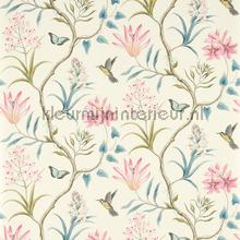 Clementine Dusky Pink papel pintado Sanderson urbano 