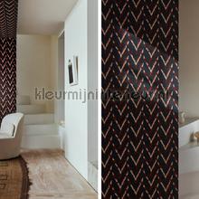 Chasu rich red behang Arte natuurlijke materialen 