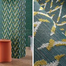 Chasu Lemony teal wallcovering Arte Vintage- Old wallpaper 