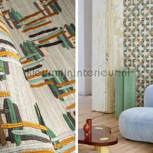 Tatami Green almond behang Arte natuurlijke materialen 
