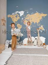 World Map fototapet OUP102039918 verdenskort Caselio